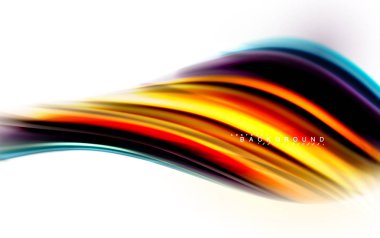 Sıvı sıvı karıştırma renkler konsepti üzerine açık gri renkli, dalga ve girdap eğrisi akışı satır, trendy soyut düzeni şablonu iş sunumu, app duvar kağıdı başlık sayfası, poster veya duvar kağıdı için