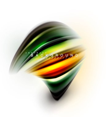 Sıvı sıvı karıştırma renkler konsepti üzerine açık gri renkli, dalga ve girdap eğrisi akışı satır, trendy soyut düzeni şablonu iş sunumu, app duvar kağıdı başlık sayfası, poster veya duvar kağıdı için