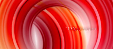 Gökkuşağı sıvı renkli arka plan - girdap ve daireler, bükülmüş sıvı renkler, renkli mermer veya plastik dalgalı doku zemin, çok renkli şablonu için iş veya teknoloji