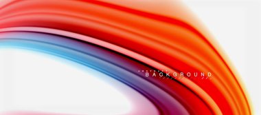 Gökkuşağı sıvı renk arka plan Bükülü sıvı tasarım, renkli mermer veya plastik dalgalı doku zemin, çok renkli şablonu için iş veya teknoloji sunu veya web broşür kapak