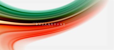 Gökkuşağı sıvı renk arka plan Bükülü sıvı tasarım, renkli mermer veya plastik dalgalı doku zemin, çok renkli şablonu için iş veya teknoloji sunu veya web broşür kapak