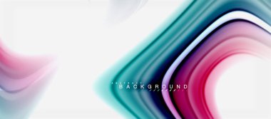 Gökkuşağı sıvı renk arka plan Bükülü sıvı tasarım, renkli mermer veya plastik dalgalı doku zemin, çok renkli şablonu için iş veya teknoloji sunu veya web broşür kapak