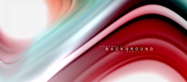 Gökkuşağı sıvı renk arka plan Bükülü sıvı tasarım, renkli mermer veya plastik dalgalı doku zemin, çok renkli şablonu için iş veya teknoloji sunu veya web broşür kapak