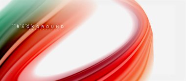 Gökkuşağı sıvı renk arka plan Bükülü sıvı tasarım, renkli mermer veya plastik dalgalı doku zemin, çok renkli şablonu için iş veya teknoloji sunu veya web broşür kapak