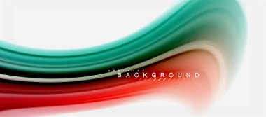 Gökkuşağı sıvı renk arka plan Bükülü sıvı tasarım, renkli mermer veya plastik dalgalı doku zemin, çok renkli şablonu için iş veya teknoloji sunu veya web broşür kapak