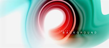 Gökkuşağı sıvı renk arka plan Bükülü sıvı tasarım, renkli mermer veya plastik dalgalı doku zemin, çok renkli şablonu için iş veya teknoloji sunu veya web broşür kapak