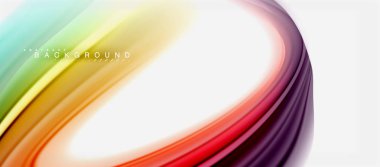 Gökkuşağı sıvı renk arka plan Bükülü sıvı tasarım, renkli mermer veya plastik dalgalı doku zemin, çok renkli şablonu için iş veya teknoloji sunu veya web broşür kapak