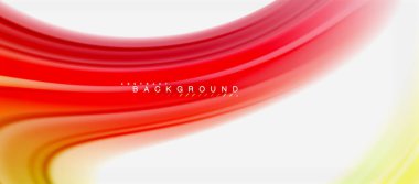 Gökkuşağı sıvı renk arka plan Bükülü sıvı tasarım, renkli mermer veya plastik dalgalı doku zemin, çok renkli şablonu için iş veya teknoloji sunu veya web broşür kapak