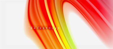 Gökkuşağı sıvı renk arka plan Bükülü sıvı tasarım, renkli mermer veya plastik dalgalı doku zemin, çok renkli şablonu için iş veya teknoloji sunu veya web broşür kapak