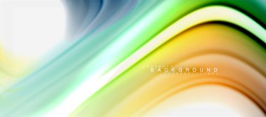 Gökkuşağı sıvı renk arka plan Bükülü sıvı tasarım, renkli mermer veya plastik dalgalı doku zemin, çok renkli şablonu için iş veya teknoloji sunu veya web broşür kapak