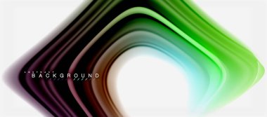 Gökkuşağı sıvı renk arka plan Bükülü sıvı tasarım, renkli mermer veya plastik dalgalı doku zemin, çok renkli şablonu için iş veya teknoloji sunu veya web broşür kapak