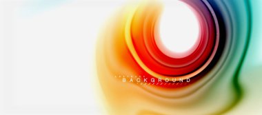 Gökkuşağı sıvı renk arka plan Bükülü sıvı tasarım, renkli mermer veya plastik dalgalı doku zemin, çok renkli şablonu için iş veya teknoloji sunu veya web broşür kapak