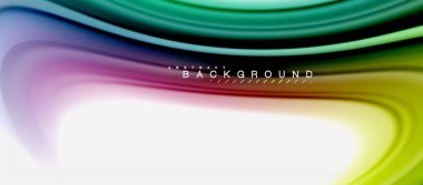 Gökkuşağı sıvı renk arka plan Bükülü sıvı tasarım, renkli mermer veya plastik dalgalı doku zemin, çok renkli şablonu için iş veya teknoloji sunu veya web broşür kapak