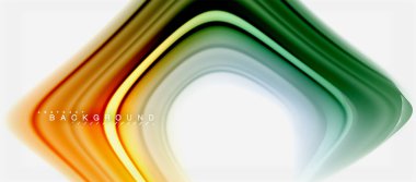 Gökkuşağı sıvı renk arka plan Bükülü sıvı tasarım, renkli mermer veya plastik dalgalı doku zemin, çok renkli şablonu için iş veya teknoloji sunu veya web broşür kapak