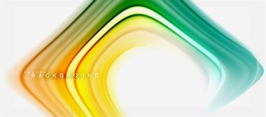 Gökkuşağı sıvı renk arka plan Bükülü sıvı tasarım, renkli mermer veya plastik dalgalı doku zemin, çok renkli şablonu için iş veya teknoloji sunu veya web broşür kapak