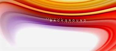 Gökkuşağı sıvı renk arka plan Bükülü sıvı tasarım, renkli mermer veya plastik dalgalı doku zemin, çok renkli şablonu için iş veya teknoloji sunu veya web broşür kapak