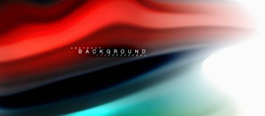 Sıvı sıvı karıştırma renkler konsepti üzerine açık gri renkli, eğri akışı, trendy soyut düzeni şablonu iş veya teknoloji sunu veya web broşür kapak için duvar kağıdı