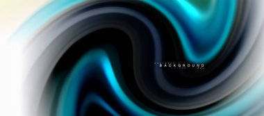 Sıvı sıvı karıştırma renkler konsepti üzerine açık gri renkli, eğri akışı, trendy soyut düzeni şablonu iş veya teknoloji sunu veya web broşür kapak için duvar kağıdı