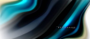 Sıvı sıvı karıştırma renkler konsepti üzerine açık gri renkli, eğri akışı, trendy soyut düzeni şablonu iş veya teknoloji sunu veya web broşür kapak için duvar kağıdı