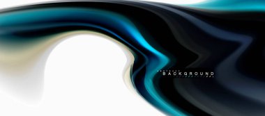 Sıvı sıvı karıştırma renkler konsepti üzerine açık gri renkli, eğri akışı, trendy soyut düzeni şablonu iş veya teknoloji sunu veya web broşür kapak için duvar kağıdı