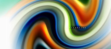 Sıvı sıvı karıştırma renkler konsepti üzerine açık gri renkli, eğri akışı, trendy soyut düzeni şablonu iş veya teknoloji sunu veya web broşür kapak için duvar kağıdı