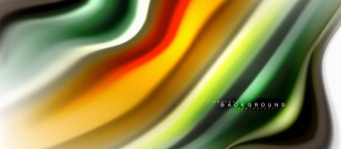 Sıvı sıvı karıştırma konsepti üzerine açık gri renkli, eğri akışı, iş veya teknoloji sunu veya web broşür kapak, duvar kağıdı için trendy soyut düzeni şablonu renkleri. Vektör çizim