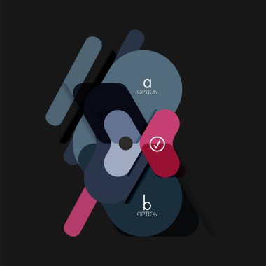 Düz tasarım geometrik infographics, ok şekli vektör etiket veya etiket, Fiyat etiketleri, promosyon rozet, simgesi tasarım, kağıt tarzı düzeni verileri grafik görselleştirme adım adım süreci için için teklif