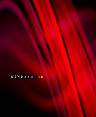 Neon holografik sıvı renkli dalga web, duvar kağıdı, desen, doku ve arka plan için