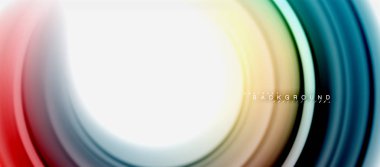 Gökkuşağı sıvı soyut girdap şekli, bükülmüş sıvı renkler tasarım, renkli mermer veya plastik dalgalı doku arka plan, çok renkli şablonu için iş veya teknoloji sunu veya web broşürü