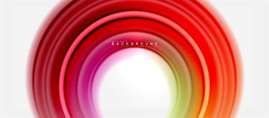 Gökkuşağı sıvı renkli arka plan - girdap ve daireler, bükülmüş sıvı renkler, renkli mermer veya plastik dalgalı doku zemin, çok renkli şablonu için iş veya teknoloji