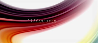 Gökkuşağı sıvı renk arka plan Bükülü sıvı tasarım, renkli mermer veya plastik dalgalı doku zemin, çok renkli şablonu için iş veya teknoloji sunu veya web broşür kapak