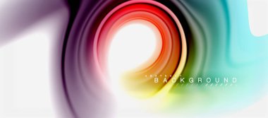 Gökkuşağı sıvı renk arka plan Bükülü sıvı tasarım, renkli mermer veya plastik dalgalı doku zemin, çok renkli şablonu için iş veya teknoloji sunu veya web broşür kapak