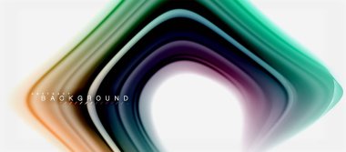 Gökkuşağı sıvı renk arka plan Bükülü sıvı tasarım, renkli mermer veya plastik dalgalı doku zemin, çok renkli şablonu için iş veya teknoloji sunu veya web broşür kapak