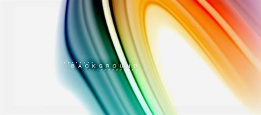 Gökkuşağı sıvı renk arka plan Bükülü sıvı tasarım, renkli mermer veya plastik dalgalı doku zemin, çok renkli şablonu için iş veya teknoloji sunu veya web broşür kapak