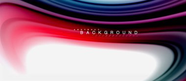 Gökkuşağı sıvı renk arka plan Bükülü sıvı tasarım, renkli mermer veya plastik dalgalı doku zemin, çok renkli şablonu için iş veya teknoloji sunu veya web broşür kapak