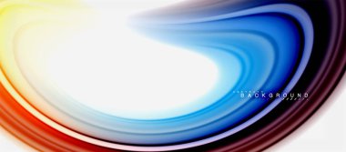 Gökkuşağı sıvı renk arka plan Bükülü sıvı tasarım, renkli mermer veya plastik dalgalı doku zemin, çok renkli şablonu için iş veya teknoloji sunu veya web broşür kapak