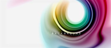 Gökkuşağı sıvı renk arka plan Bükülü sıvı tasarım, renkli mermer veya plastik dalgalı doku zemin, çok renkli şablonu için iş veya teknoloji sunu veya web broşür kapak