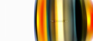 Sıvı sıvı karıştırma renkler konsepti üzerine açık gri renkli, eğri akışı, trendy soyut düzeni şablonu iş veya teknoloji sunu veya web broşür kapak için duvar kağıdı