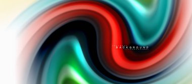 Sıvı sıvı karıştırma renkler konsepti üzerine açık gri renkli, eğri akışı, trendy soyut düzeni şablonu iş veya teknoloji sunu veya web broşür kapak için duvar kağıdı