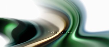 Sıvı sıvı karıştırma renkler konsepti üzerine açık gri renkli, eğri akışı, trendy soyut düzeni şablonu iş veya teknoloji sunu veya web broşür kapak için duvar kağıdı