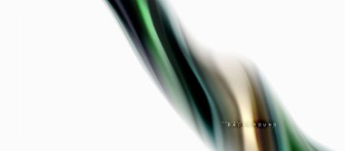 Sıvı sıvı karıştırma renkler konsepti üzerine açık gri renkli, eğri akışı, trendy soyut düzeni şablonu iş veya teknoloji sunu veya web broşür kapak için duvar kağıdı