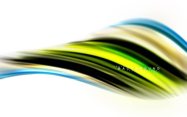 Sıvı sıvı karıştırma renkler konsepti üzerine açık gri renkli, dalga ve girdap eğrisi akışı satır, trendy soyut düzeni şablonu iş sunumu, app duvar kağıdı başlık sayfası, poster veya duvar kağıdı için