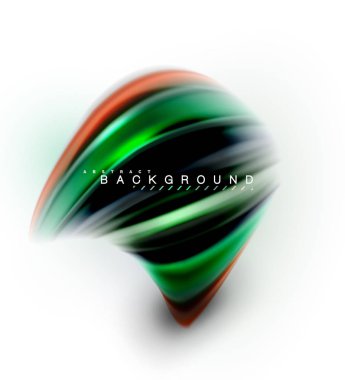 Sıvı sıvı karıştırma renkler konsepti üzerine açık gri renkli, dalga ve girdap eğrisi akışı satır, trendy soyut düzeni şablonu iş sunumu, app duvar kağıdı başlık sayfası, poster veya duvar kağıdı için