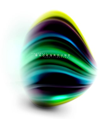 Sıvı sıvı karıştırma renkler konsepti üzerine açık gri renkli, dalga ve girdap eğrisi akışı satır, trendy soyut düzeni şablonu iş sunumu, app duvar kağıdı başlık sayfası, poster veya duvar kağıdı için