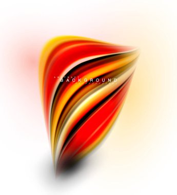 Sıvı sıvı karıştırma renkler konsepti üzerine açık gri renkli, dalga ve girdap eğrisi akışı satır, trendy soyut düzeni şablonu iş sunumu, app duvar kağıdı başlık sayfası, poster veya duvar kağıdı için