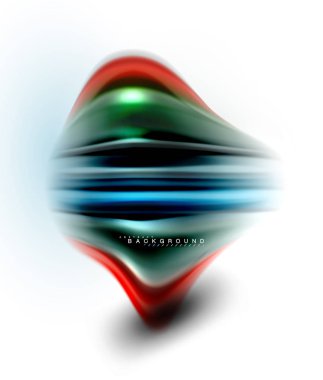 Sıvı sıvı karıştırma renkler konsepti üzerine açık gri renkli, dalga ve girdap eğrisi akışı satır, trendy soyut düzeni şablonu iş sunumu, app duvar kağıdı başlık sayfası, poster veya duvar kağıdı için