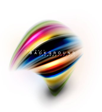 Sıvı sıvı karıştırma renkler konsepti üzerine açık gri renkli, dalga ve girdap eğrisi akışı satır, trendy soyut düzeni şablonu iş sunumu, app duvar kağıdı başlık sayfası, poster veya duvar kağıdı için