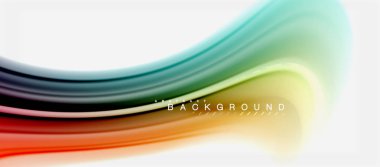 Gökkuşağı sıvı renk arka plan Bükülü sıvı tasarım, renkli mermer veya plastik dalgalı doku zemin, çok renkli şablonu için iş veya teknoloji sunu veya web broşür kapak