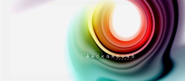 Gökkuşağı sıvı renk arka plan Bükülü sıvı tasarım, renkli mermer veya plastik dalgalı doku zemin, çok renkli şablonu için iş veya teknoloji sunu veya web broşür kapak