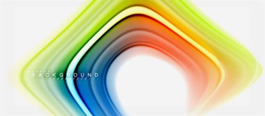 Gökkuşağı sıvı renk arka plan Bükülü sıvı tasarım, renkli mermer veya plastik dalgalı doku zemin, çok renkli şablonu için iş veya teknoloji sunu veya web broşür kapak